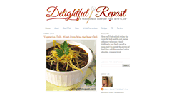 Desktop Screenshot of delightfulrepast.com